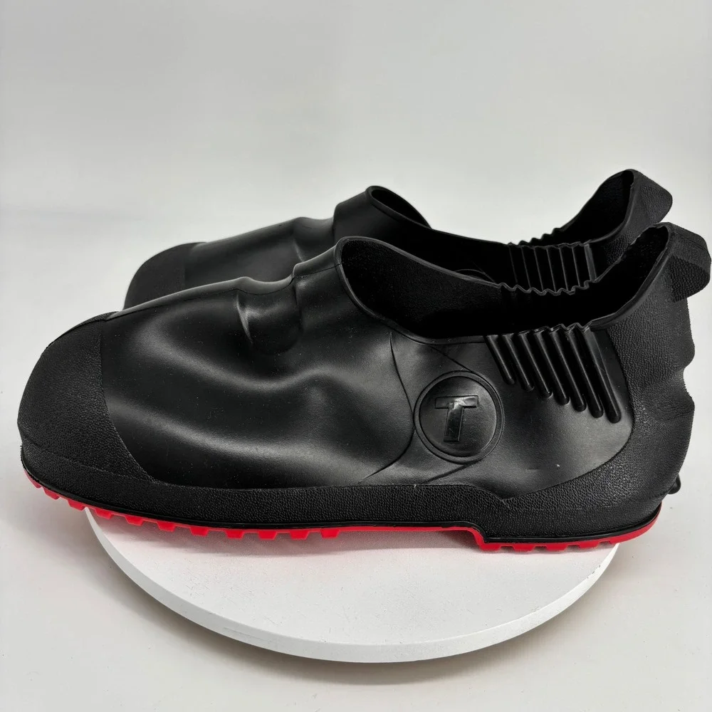 Tingley Workbrutes G2 Overshoes Mens Medium Black‎ Red Excellent Waterproof PVC